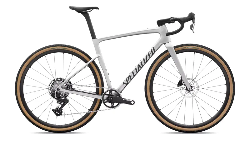 2027 Specialized Crux 5 Expert SRAM Force XPLR Gravel Bike - Shadow Silver / Obsidian