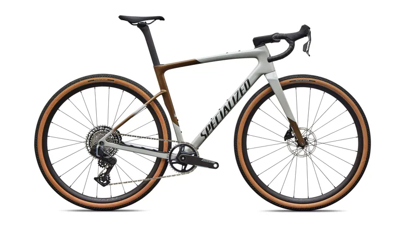 2027 Specialized Crux 5 Expert SRAM Force XPLR Gravel Bike - Burnt Gold / Dolomite / Obsidian