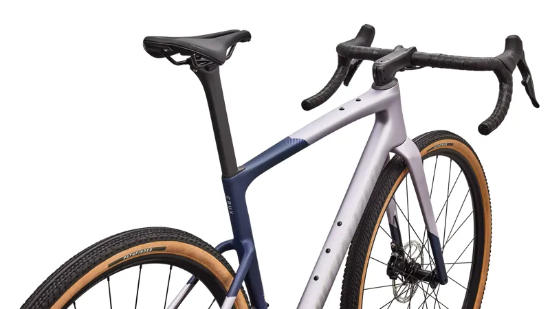 2027 Specialized Crux 5 Comp SRAM Rival XPLR Gravel Bike - Amethyst Frost / Marine / Shadow Silver-3
