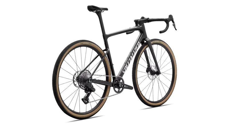 2027 Specialized Crux 5 Comp SRAM Rival XPLR Gravel Bike - Obsidian / Dune White-2