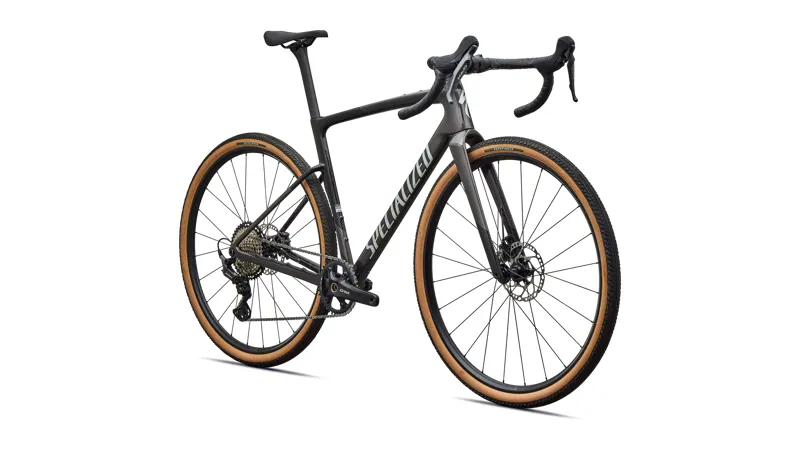 2027 Specialized Crux 5 Sport Shimano GRX 800 Gravel Bike - Silver Smoke / Silver-1