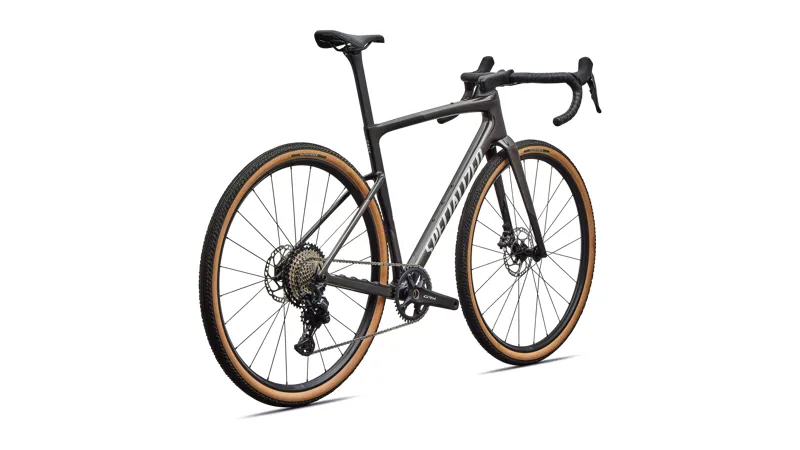 2027 Specialized Crux 5 Sport Shimano GRX 800 Gravel Bike - Silver Smoke / Silver-2