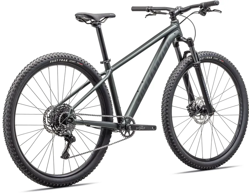 Specialized Rockhopper Comp Mountain Bike In Satin Metallic Oak Green/Smoke-1