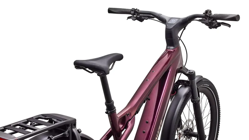 Specialized Turbo Vado 3.0 / 5.0 X Electric Hybrid Bike 2027 - Bordeaux / Sandstone-3