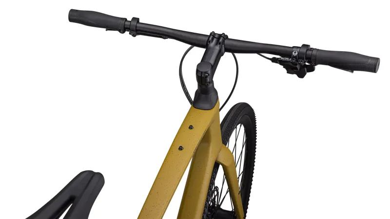 Specialized Sirrus X 5.0 Hybrid Bike in Harvest Gold/Obsidian Speckle/Obsidian-3