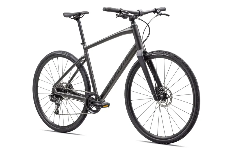 Specialized Sirrus X 4.0 Hybrid Bike in Smoke/Black Reflective-1