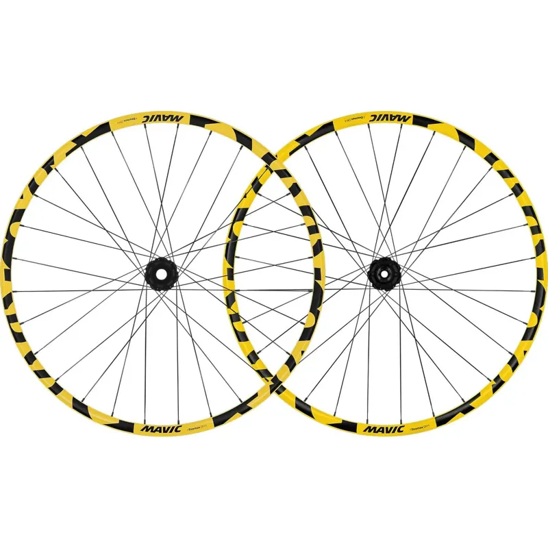 Mavic Deemax DH Yellow 29 Inch Mountian Bike Wheelset 