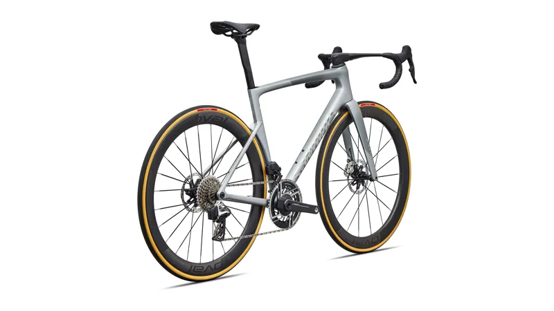 S-Works Tarmac SL9 - SRAM RED AXS - Silver dust/ Gloss Chrome - 2027-1