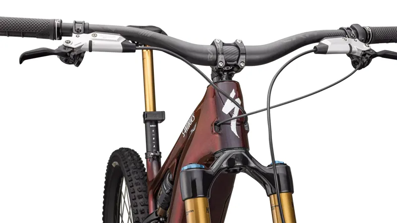 Specialized Turbo Levo S-Works Gen 4 Full Suspension Electric Mountain Bike - Gloss Red Pearl -7