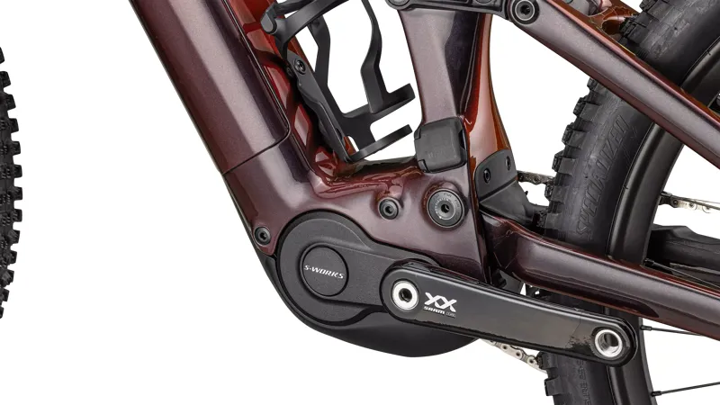 Specialized Turbo Levo S-Works Gen 4 Full Suspension Electric Mountain Bike - Gloss Red Pearl -5