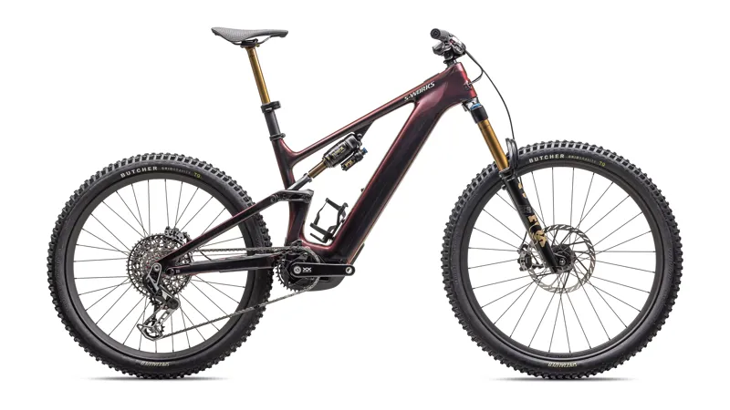 Specialized Turbo Levo S-Works Gen 4 Full Suspension Electric Mountain Bike - Gloss Red Pearl 