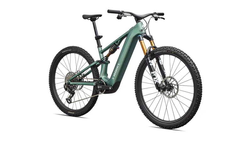 Specialized S-Works Turbo Levo R Electric Mountain Bike - Premium Fjord -1