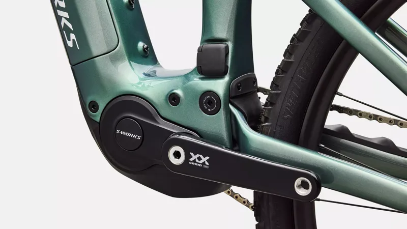 Specialized S-Works Turbo Levo R Electric Mountain Bike - Premium Fjord -6