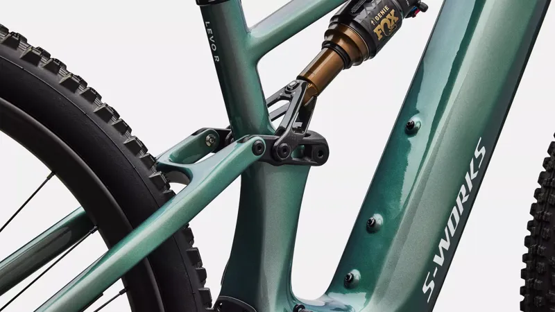 Specialized S-Works Turbo Levo R Electric Mountain Bike - Premium Fjord -7