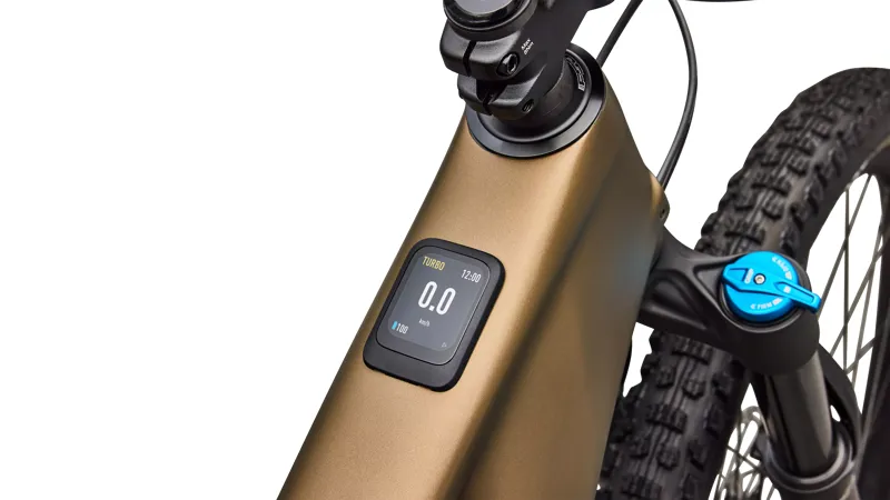 Specialzed Turbo Levo R Comp Electric Mountain Bike - Gold -8