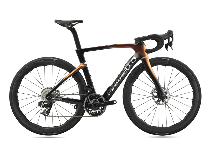 Pinarello Dogma F Luxter Red Gold Sram Red AXS Road Bike