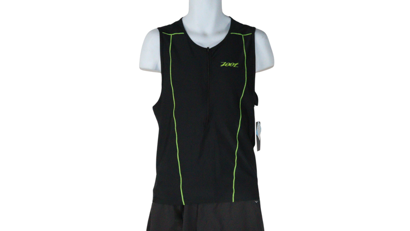 Zoot Performance Tri Tank - Men's - Black/Green
