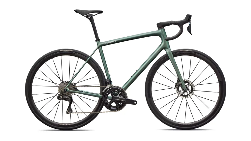 2026 Specialized S-Works Aethos 2 Shimano Dura-Ace Di2 Road Bike - Premium Fjord Metallic