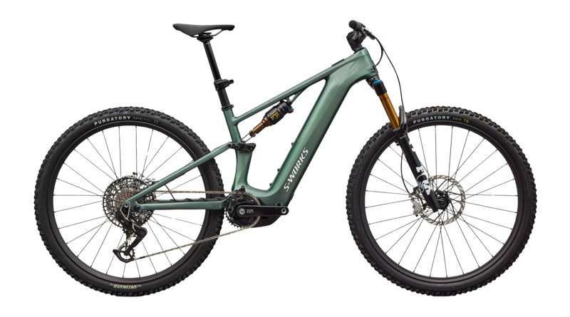 Specialized S-Works Turbo Levo R Electric Mountain Bike - Premium Fjord 