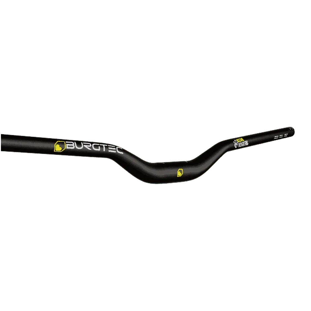 Js Cycles Ride High Josh Bryceland Signature Alloy Handlebar - - 35mm clamp Burgtec  | Free delivery over £50 & Cycle Scheme available.