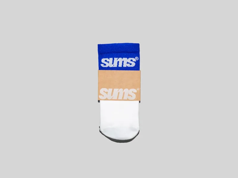 Sums All Season Socks - Blue/White-1