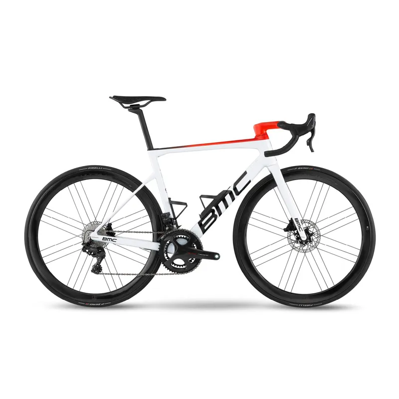 BMC Teammachine slr01 Ltd Super Record Eps: WHITE/BLACK/RED
