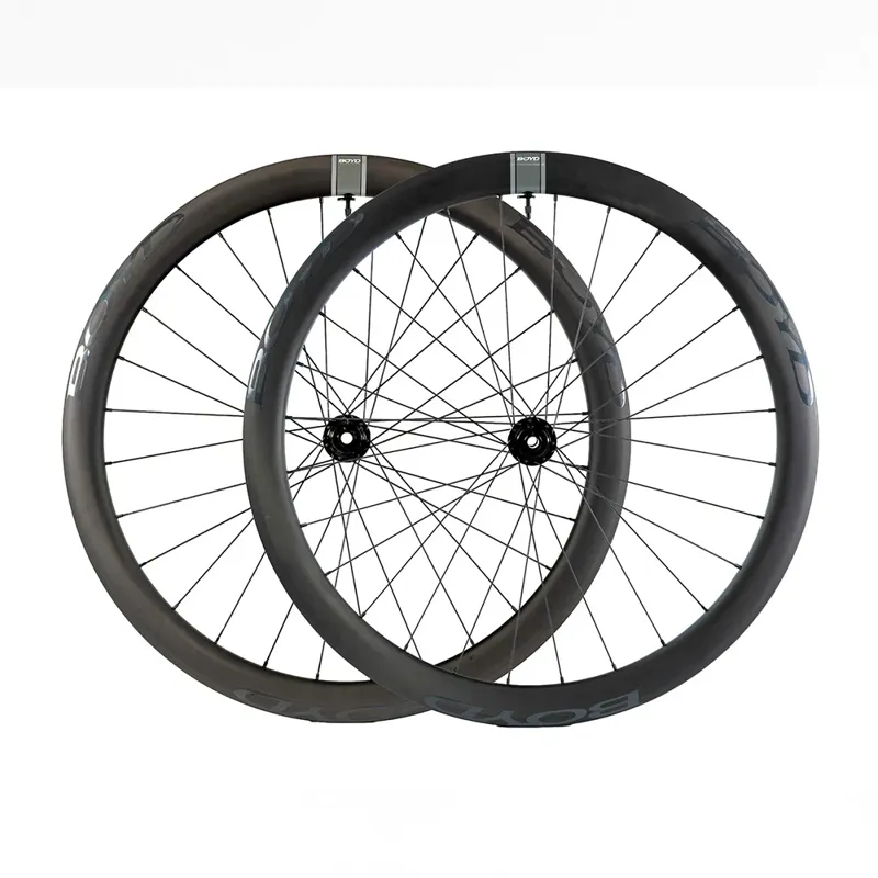 Boyd - 44mm Disc Brake Carbon Wheelset - XDR Black 700c