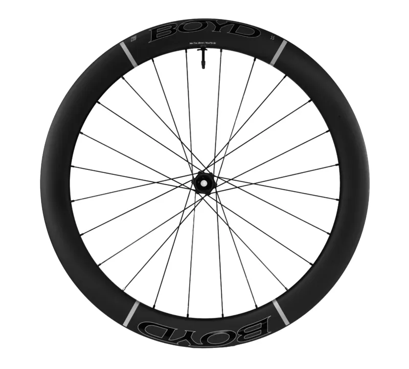 Boyd - 55 Road Disc SL Carbon Wheelset - HG Black 700c-2