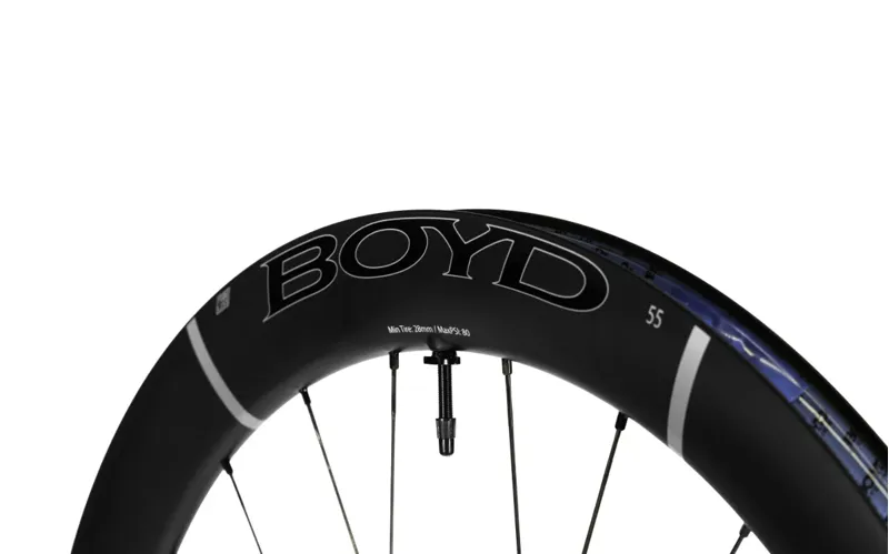 Boyd - 55 Road Disc SL Carbon Wheelset - HG Black 700c-3