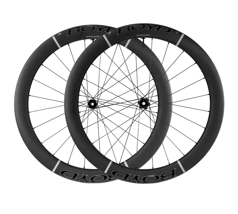 Boyd - 55 Road Disc SL Carbon Wheelset - HG Black 700c