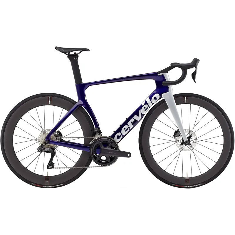 Cervelo S5 Ultegra Di2 Saphire Ice Aero Road Bike