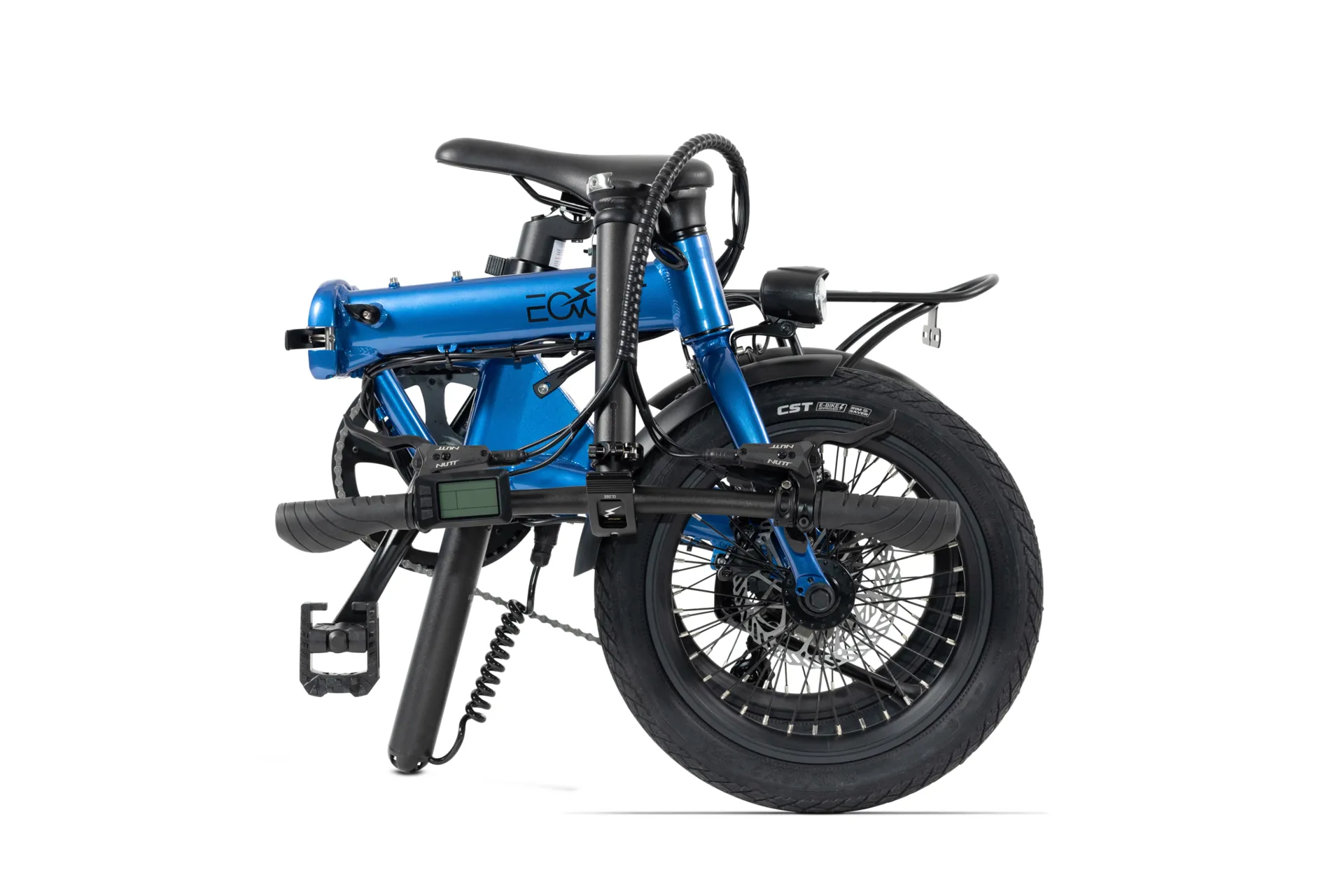 Eovolt City Four 16 Folding Electric Bike Blue