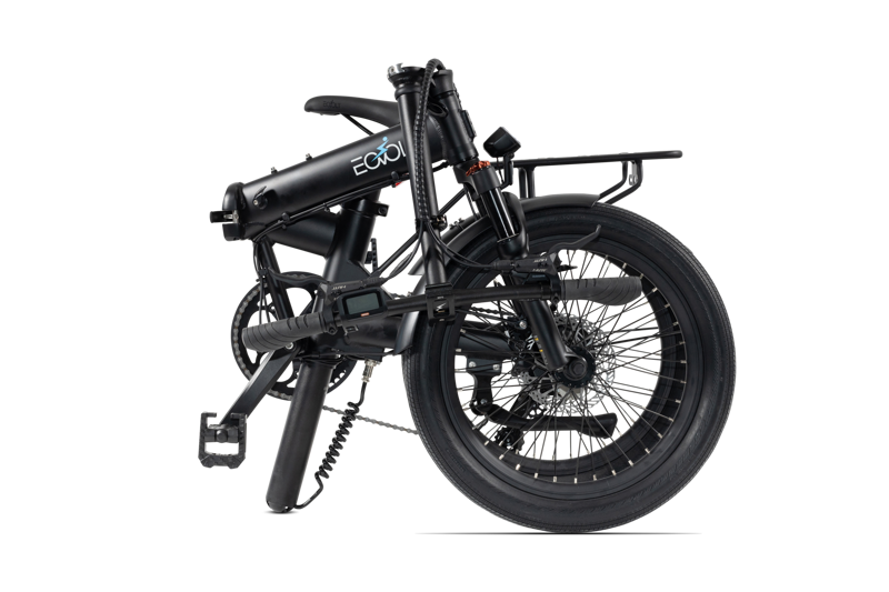 Eovolt Confort X 20 Folding Electric Bike - Black-1
