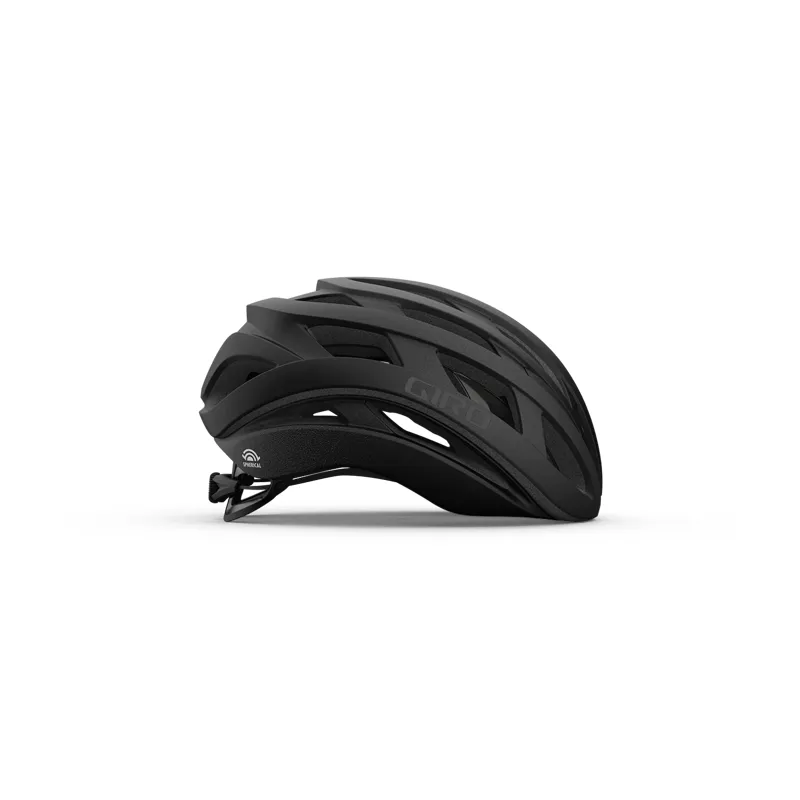 Giro Helios Spherical Road Cycling Helmet in Black-2