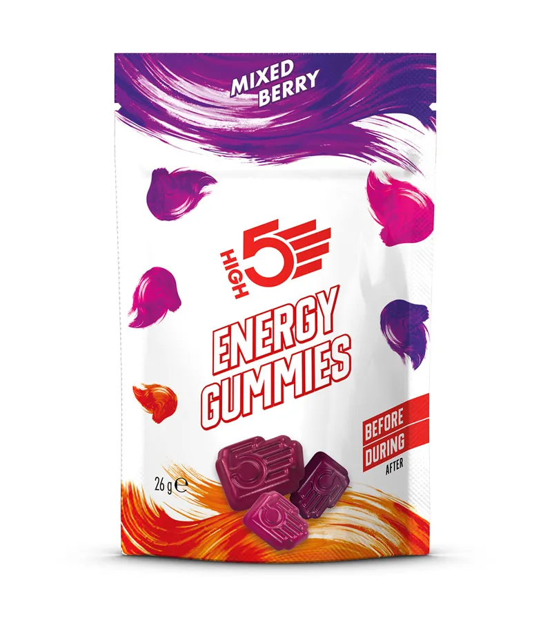 High5 Mixed Berry Energy Gummies -1