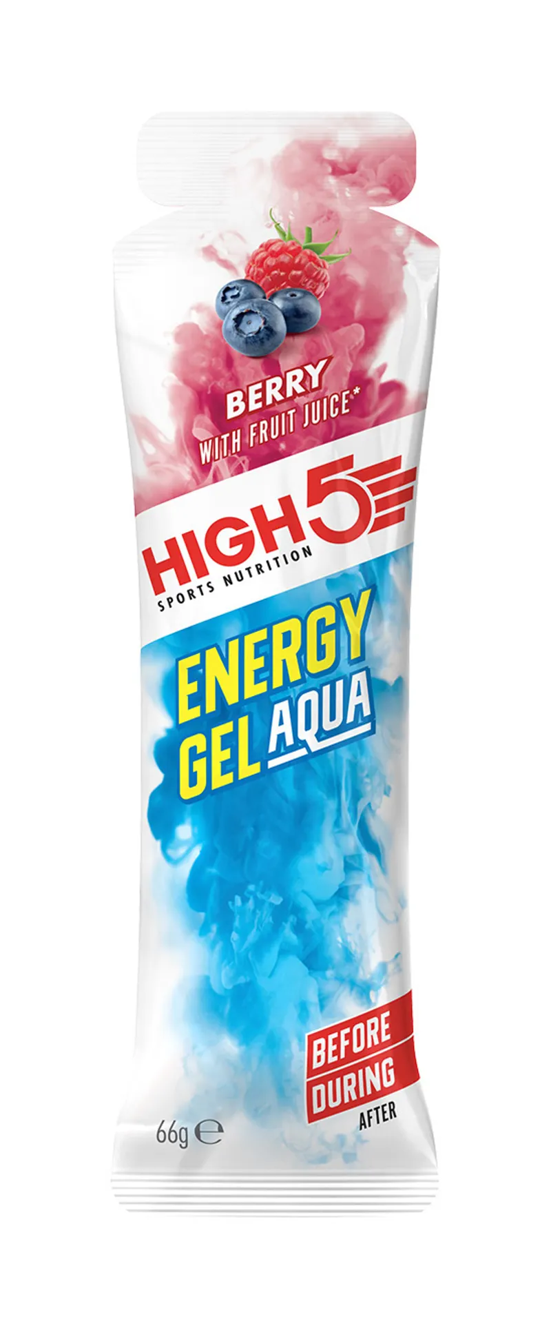 High5 Energy Gel Aqua Single Gels 66g - Various Flavours -2
