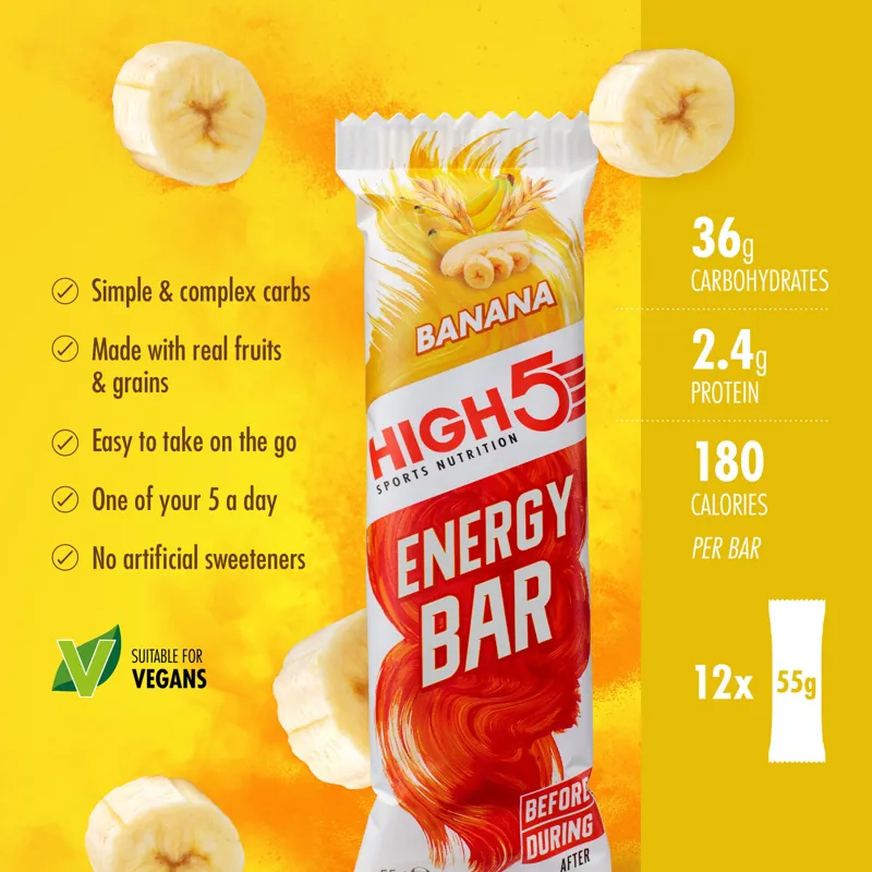 High 5 - Single Energy Bars - Various Flavours-4