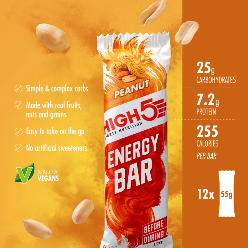 High 5 - Single Energy Bars - Various Flavours-6