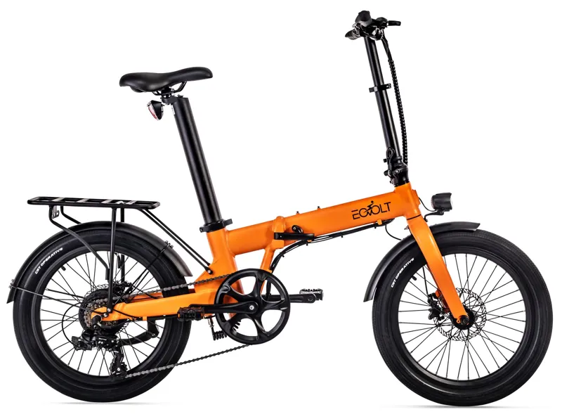 Eovolt Confort 20 Folding Electric Bike - Orange