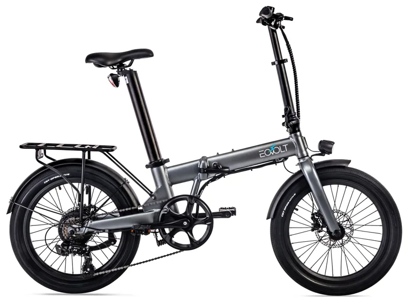Eovolt Confort 20 Folding Electric Bike - Grey