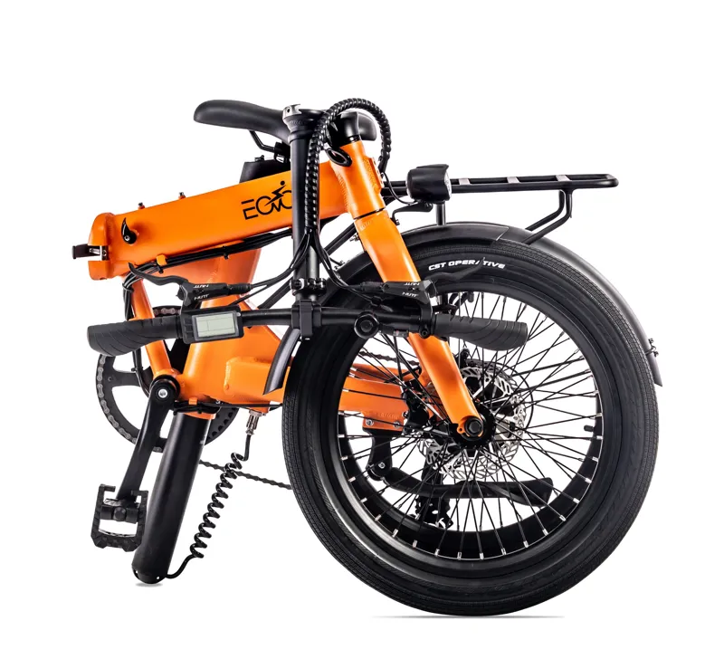 Eovolt Confort 20 Folding Electric Bike - Orange-1