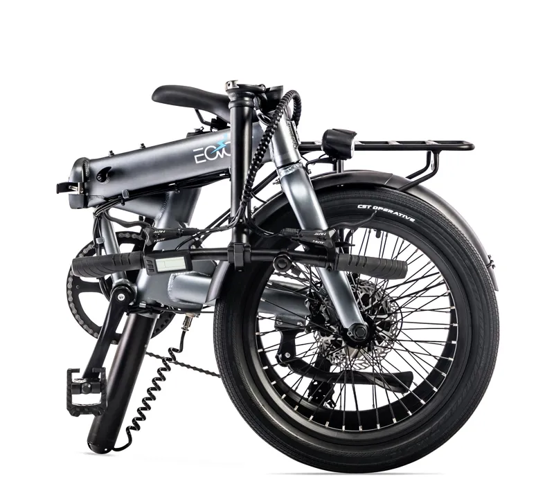 Eovolt Confort 20 Folding Electric Bike - Grey-1