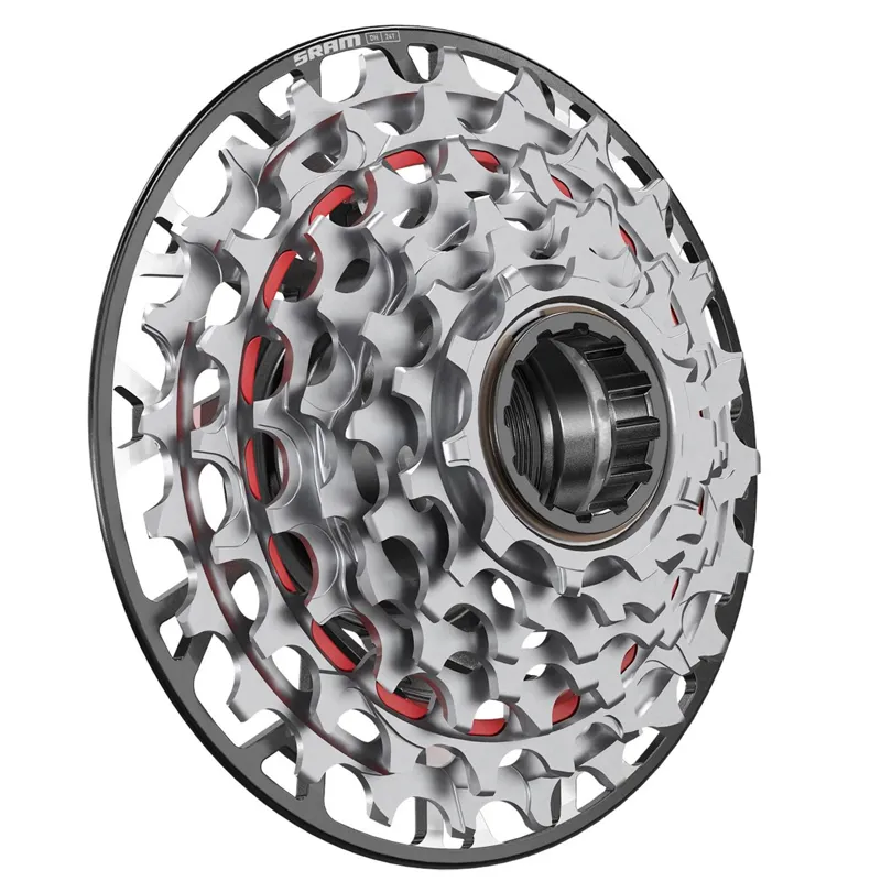 SRAM Cassette XS-797 T-Type 7 Speed Downhill XD: 10-24 for slim drive-1