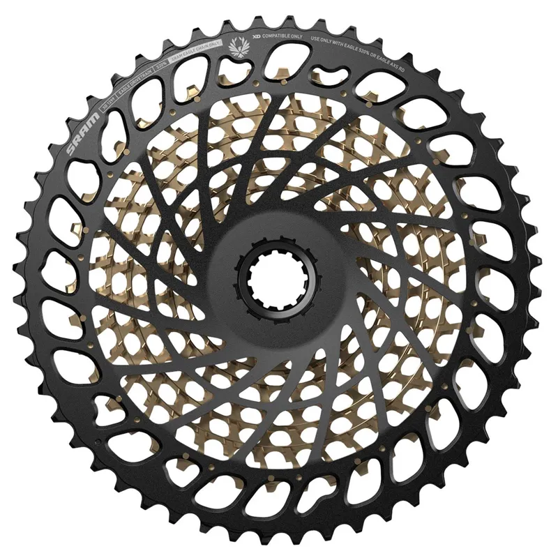 SRAM Cassette XG-1299 Eagle Drivetrain: 10- 52T GOLD 10-52t-1