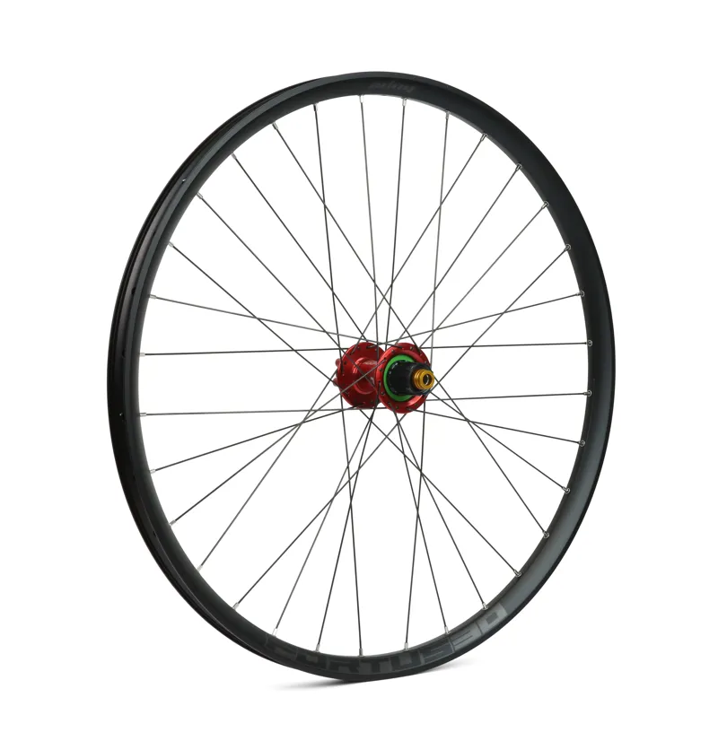 Hope Pro 4 DH 29ER Fortus 30W 150mm Rear Wheel in Red-2