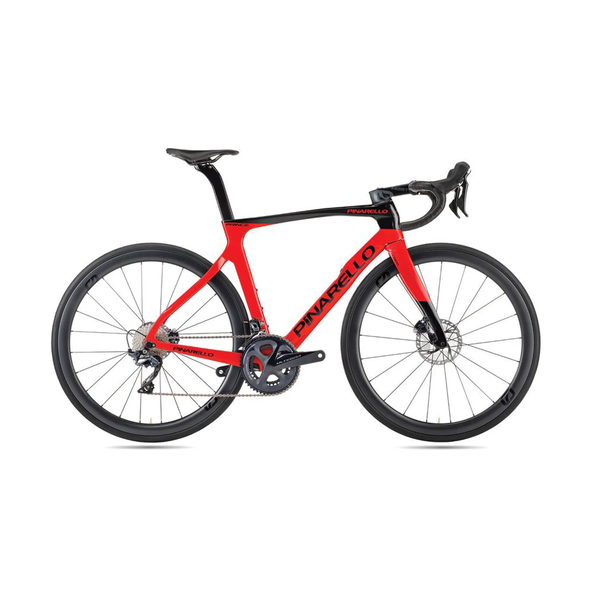 Pinarello Prince Ultegra Di2 12S Disc Road Bike Red