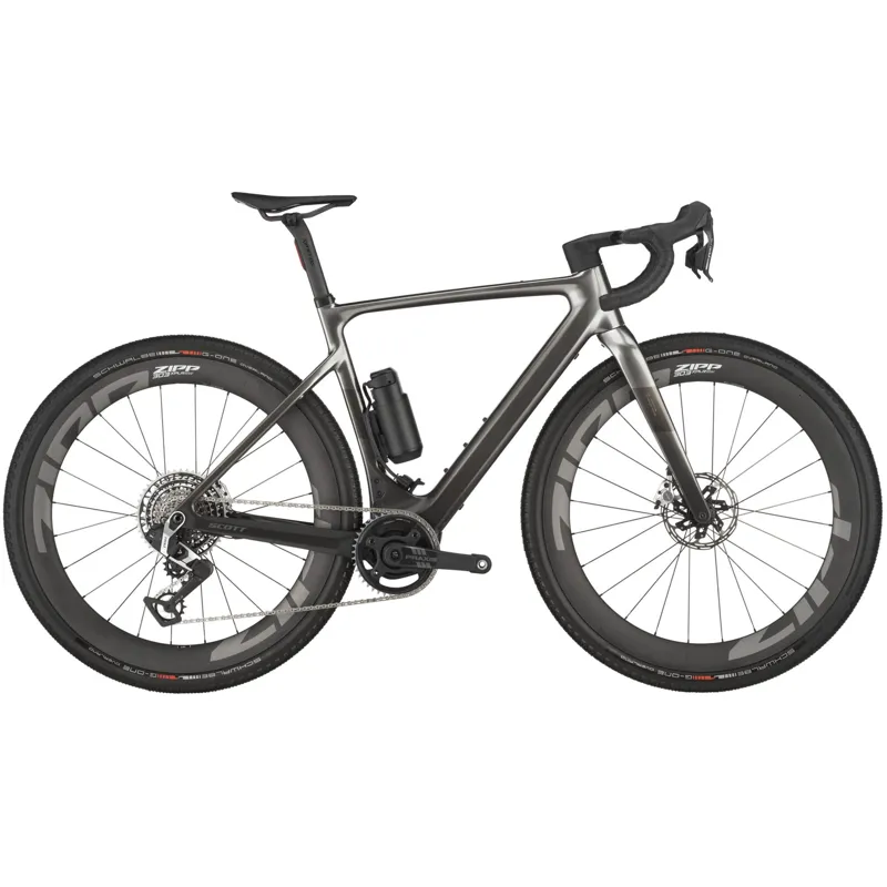 Scott Solace Gravel Ultimate Electric Gravel Bike - Chrome Silver