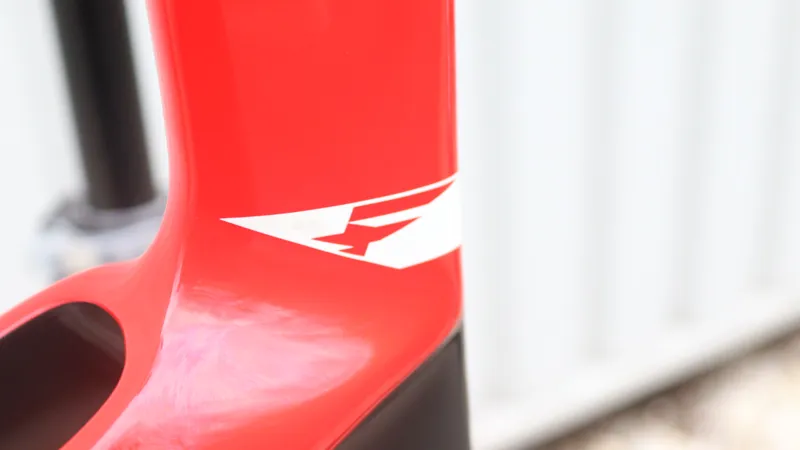 Pinarello Dogma F Disk frameset + Handlebars - Eruption Red - Approved Used -5