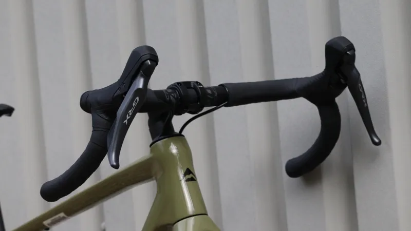 Merida Silex 8000 Carbon Gravel Bike - Size XS - Green/Gold/Black-4