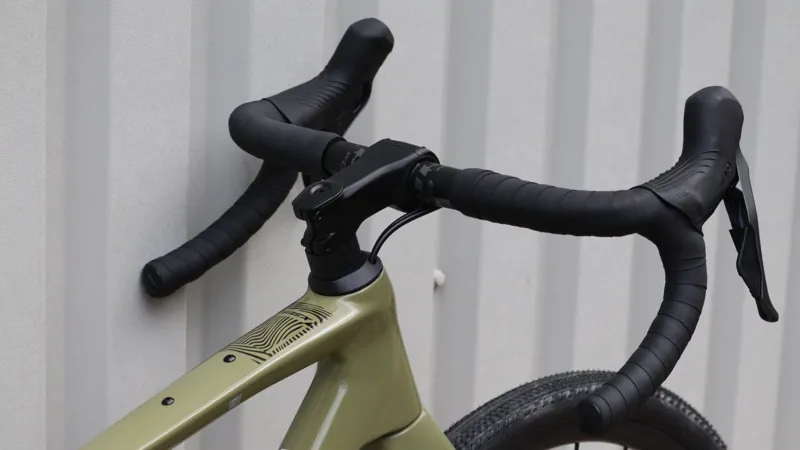 Merida Silex 8000 Carbon Gravel Bike - Size XS - Green/Gold/Black-9